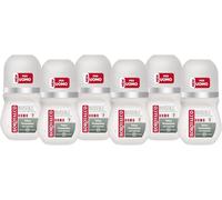 6 x Borotalco Uomo Roll On Invisibile 50ml Talco Protettivo 72h Anti-Macchie Deo