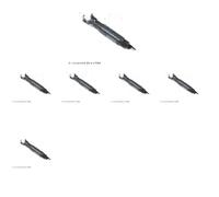 6 x Candela a incandescenza BLUE PRINT per HYUNDAI, MITSUBISHI GALANT IV, H100,