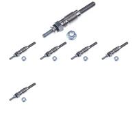 6 x Candela a incandescenza DENCKERMANN per CITRON, FIAT, FORD, MAZDA, OPEL
