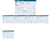 6 x Candela a incandescenza FAE per BMW 1 E81, 3 E46, 3 E90, 3 E91, 3 E92, 5 5