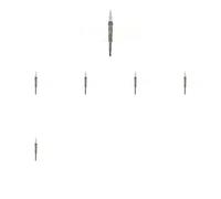 6 x Candela a incandescenza KAMOKA per ALPINA, BMW, JEEP 1 E81, 1 E87, 3 E46, 3