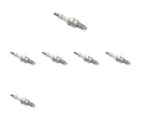 6 x Candela BOSCH per AUDI, SEAT, SKODA, VW 100 C3, 100 C4, 80 B3