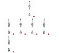 6 x Candela NGK per CHEVROLET, DAEWOO, DAIHATSU, HONDA, HYUNDAI