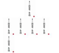 6 x Candela NGK per CHEVROLET, DODGE, FORD, HUMMER, MAZDA, MORGAN