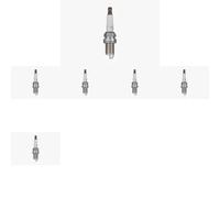 6 x Candela NGK per CHEVROLET, OPEL ADAM, ASTRA J, AVEO II