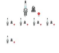 Candela di accensione NGK 1313, 1 pezzo