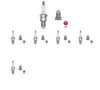Candela NGK 1128 per FSO 125P 1.3 1967-1992