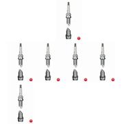 6 x Candela NGK per HONDA ACCORD VII, CIVIC VII, CR-V II, CR-V