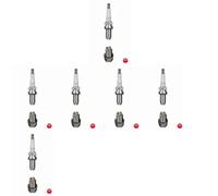 6 x Candela NGK per MINI, PORSCHE 911 V, 911 VI, BOXSTER II