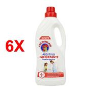 6 X Chanteclair Additivo Igienizzante Ipoallergenico 1000 Ml Basse Temperature