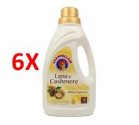 6 X Chanteclair Lana E Cashmere Con Olio Di Argan - Effetto Balsamo 18 Lavaggi
