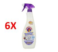 6 X Chanteclair Sgrassatore Lavanda Trigger 600 Ml. Detergente Universale