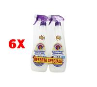 6 X Chanteclair Sgrassatore Lavanda Trigger 600 Ml X 2 Pezzi Spray Universale
