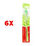 6 X Colgate Spazzolino Twister White, Medio