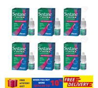 6 x collirio Alcon Systane Ultra Lubrificante ad alte prestazioni 10 ml