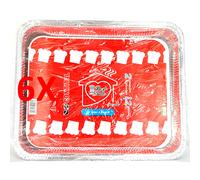 6 X Contital Vaschette 12 Porzioni 2 Pezzi R99g