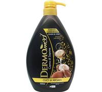 6 x DERMOMED Crema Di Sapone Mani&Viso Olio Di Argan Disp.1000Ml