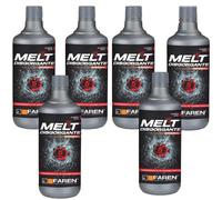 6 X Disgorgante Rapido Melt Professionale 750 ML Per Scarichi Lenti e Ingorghi