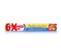 6 X Domopak Pellicola 2in1 In Frigo E Microonde - 20 Metri