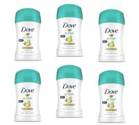 6 X Dove Go Fresh 30 ml deodorante deodorante stick lampadina e aloe 48 ore