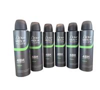 6 X Dove MEN + CARE Extra Fresh SPRAY Deodorante Corpo Uomo MEN+CARE maschile
