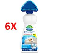 6 X Dr.beckmann Rimuovi Macchie Divani E Cuscini Spazzola Soft Brush 400 Ml