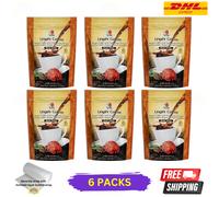 6 X DXN Lingzhi Caffè Nero Con Ganoderma Reishi 20 Bustine