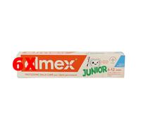 6 X Elmex Dentifricio Junior Bimbi, Bambini 6-12 Anni 75ml