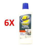 6 PZ EMULSIO TERGITUTTO SGRASSATORE IGIENIZZANTE SENZA RISCIACQUO 375ML