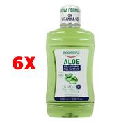 6 X Equilibra Aloe Collutorio Multiattivo 500 Ml