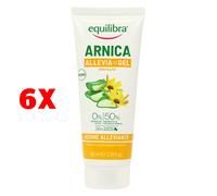 6 X Equilibra Arnica Allevia Gel Azione Alleviante Tubo 100 Ml