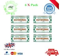 6 X Euthymol Dentifricio Originale 75ml Exp 06/2027 Venditore UK