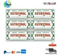 6 X Euthymol Original Dentifricio 75 Ml Scadenza 09/2027