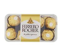 6 x Ferrero Rocher Gold Edition 16 pezzi Cioccolato al latte con ripieno di nocciole 200 g