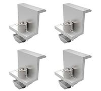 6 x fissaggio centrale elettrica da balcone PV fotovoltaico binario morsetto terminale 30 mm, tetto trapezoidale sandwich, supporto tetto in lamiera