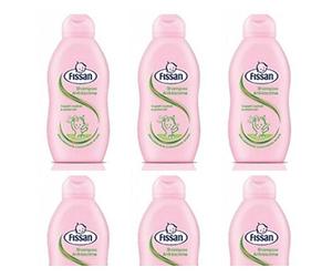 6 X Fissan Baby Shampoo con balsamo per bambini Delicato nutriente anti lacrima