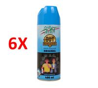 6 X Fresh Aroma Deodorante Neutralizza Gli Odori Tessuti Ambiente Animali Spray