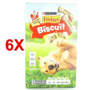 6 X Friskies Biscuit Cane Gr.650 Biscotti Snack Per Cani