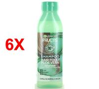 6 X Fructis Shampoo Hair Food Aloe Vera Idratante - Ideale Per Capelli Da Norma