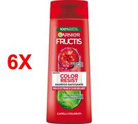 Garnier Fructis Shampoo Ravvivante, Per Capelli Colorati, Azione Nutritiva, Per Capelli Morbidi, Con Estratto di Açai, Color Resist, 250 ml