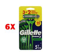Gillette Sensor Sens 3 Ras U/G3+2