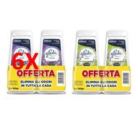 6 X Glade Assorbiodori Gel 3 Bipacco Lavanda 300 Grammi - 3 Bipacco Mughetto 30