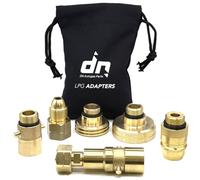 6 X Gpl Propano Bottiglia Ricarica Adattatore 21.8 SX, 1.6cmgas Autogas Europa+