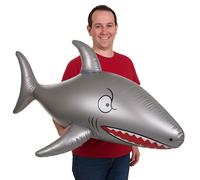 6 x Grande 90CM Gonfiabile Squalo Jaws Spiaggia Piscina Galleggiante Toy X99 001