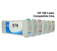6 X Inchiostro per HP Designjet L25500 / N.789 Lattice Comp. CH615A -CH620A Set