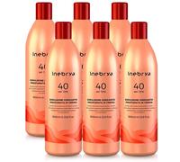 6 x Inebrya Emulsione Ossidante 40 Volumi 1000 ml - NEW