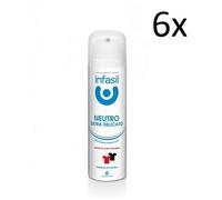 3 x Infasil neutro extra delicato 48h deodorante spray anti traspirante, 150 ml