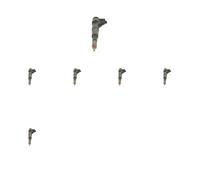 6 x Iniettore BOSCH per BMW 1 E87, 3 E46, 3 E90, 3 E91, 5 E60, 5 E61