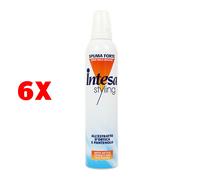 6 X Intesa Di Malizia Spuma Mousse 300ml Forte Estratto Ortica E Pantenolo