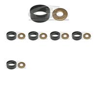 6 x Kit guarnizioni punta iniettore 3RG per CITRON, PEUGEOT 1007, 107